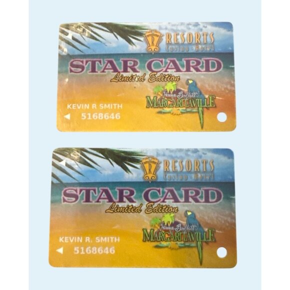 Resorts Casino Star Card Limited Edition Margaritaville Design - Picture 1 of 2